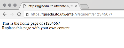 Create a Personal Web Environment